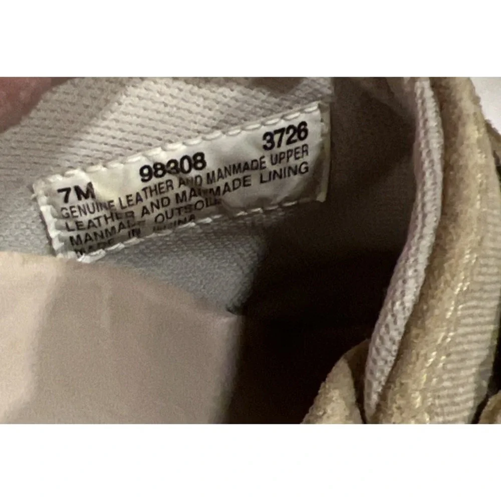 Timberland Comforia Womens Canvas Leather Slip On Hook Loop‎ Sneakers Tan Size 7